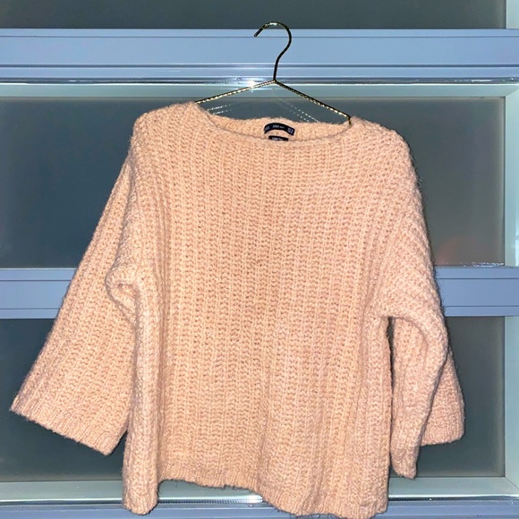 Dusty rose Italian yarn Zara knit size M 🤍 - Picture 3 of 3
